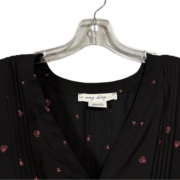 Penningtons, Plus Size Black Floral Tunic Dress (In Every Story) 20W - Picture 4 of 8